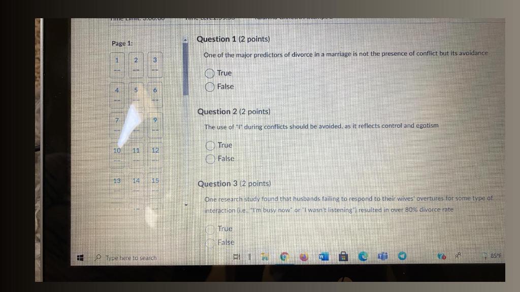 Solved Question 1 (2 points) Page 1: One of the major | Chegg.com