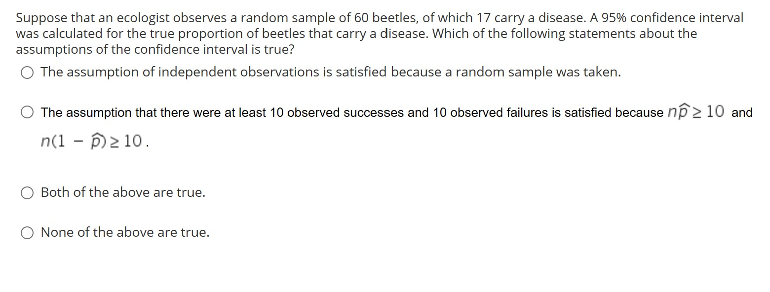 Solved Suppose a company takes a random sample of its casual