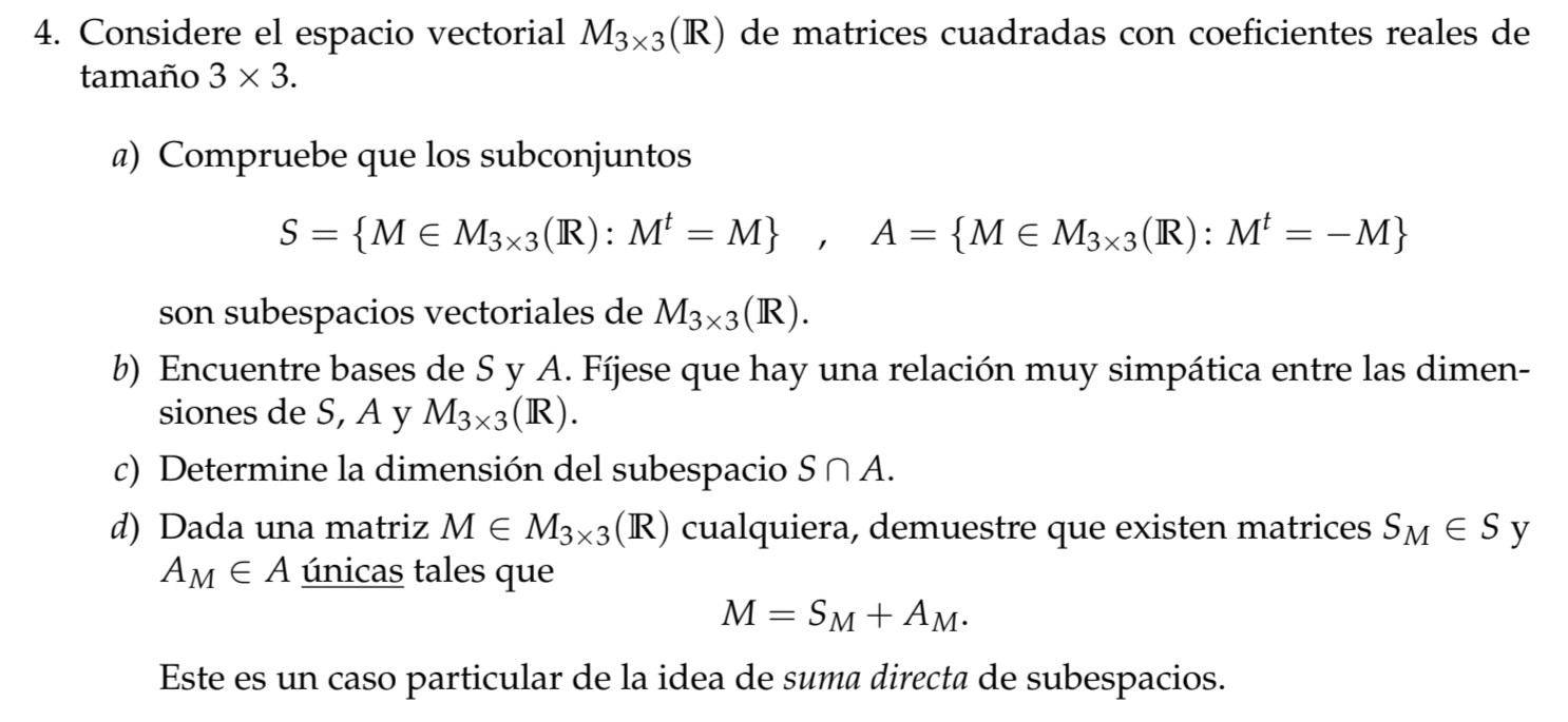Solved 4. Consider the vector space M_3x3(R) of 3x3 square | Chegg.com