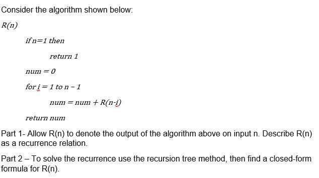 Solved Part 1 and Part 2 are both parts of the same | Chegg.com