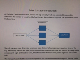 Please show detailed work and answer question in sentence form. Thanks. Boise Cascade Corporation At...