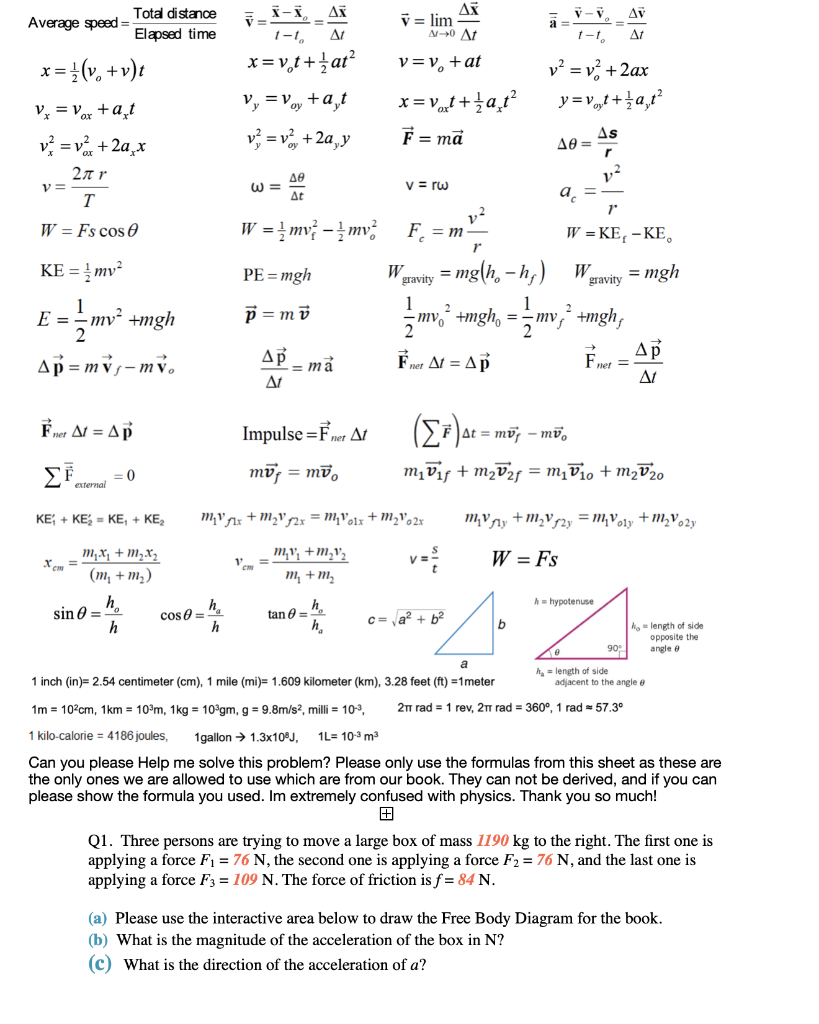 Solved Average Speed Tota Distance Elapsed Time A Av Di Chegg Com