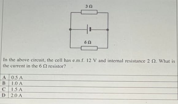 Solved In the above circuit, the cell has e.m.f. 12 V and | Chegg.com