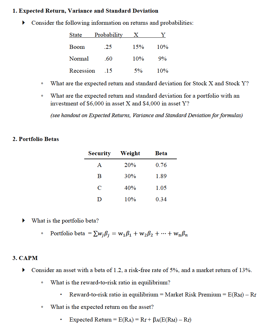 solved-1-expected-return-variance-and-standard-deviation-chegg