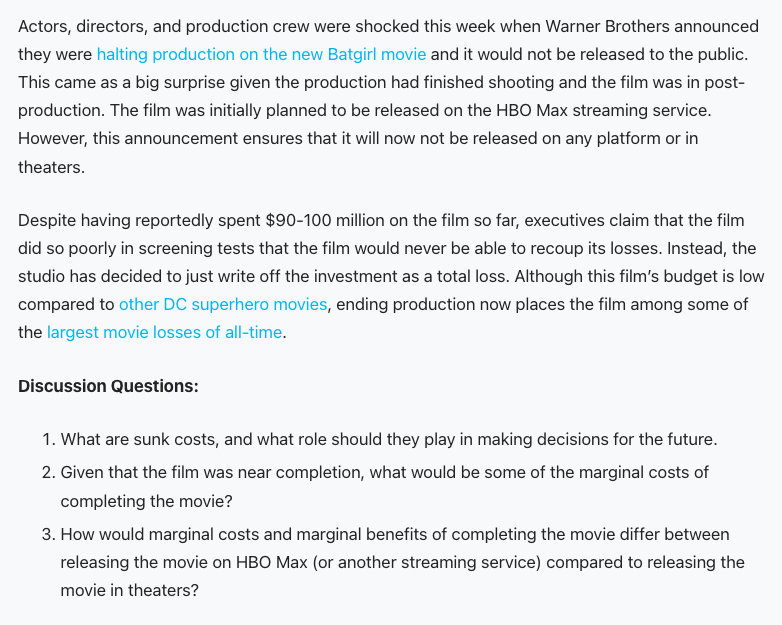Solved Actors, directors, and production crew were shocked | Chegg.com