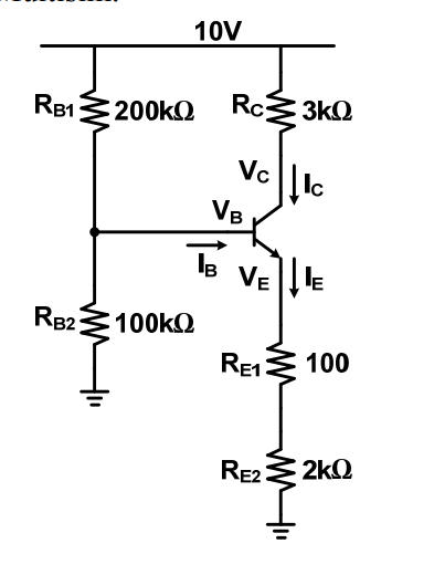 Solved 3. (15 points - 10pts calc., 5pts Multisim) BJT DC | Chegg.com