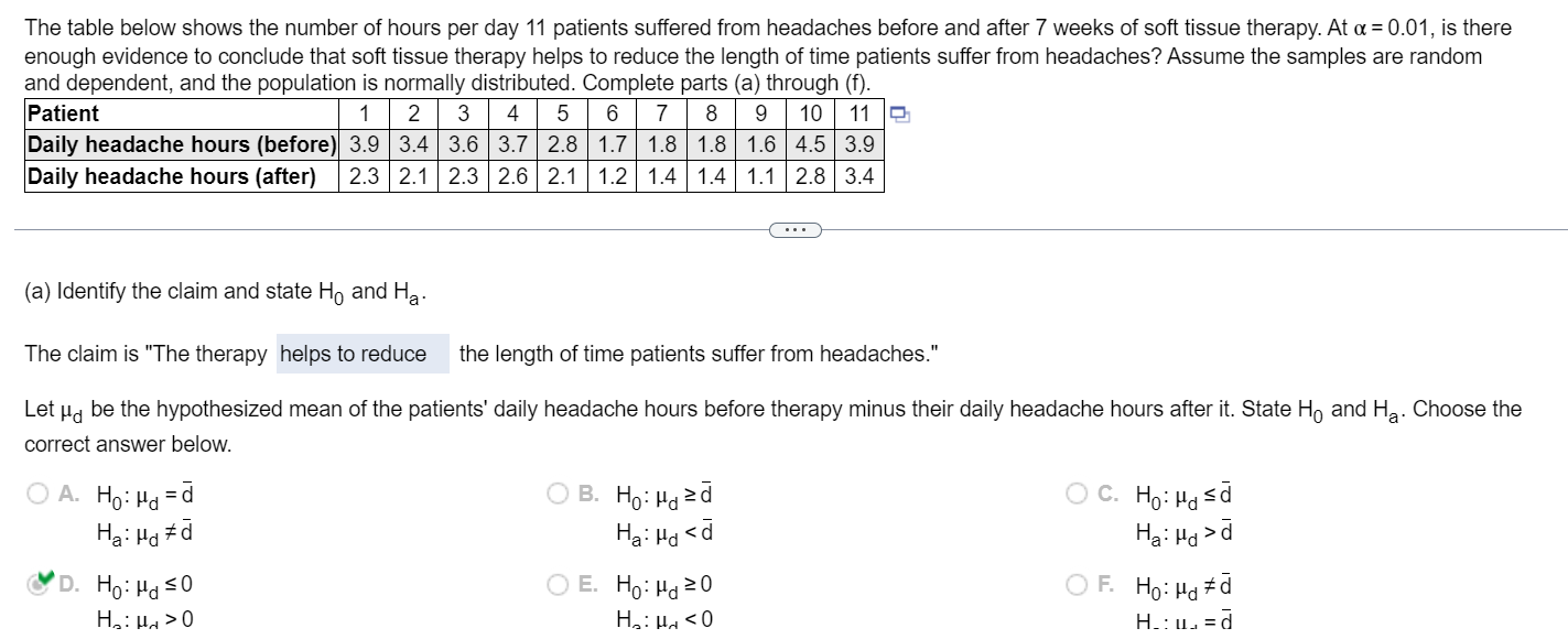 Solved Identify The Rejection Region(s). Choose The Correct | Chegg.com