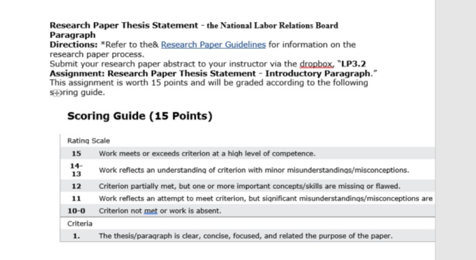 research site sample in thesis