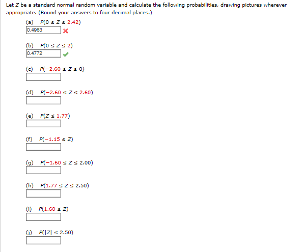 Solved Let Z be a standard normal random variable and | Chegg.com