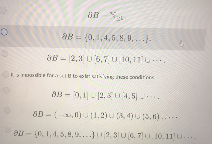 Solved Suppose B Is A Set And We Know That And B (0,1) | Chegg.com