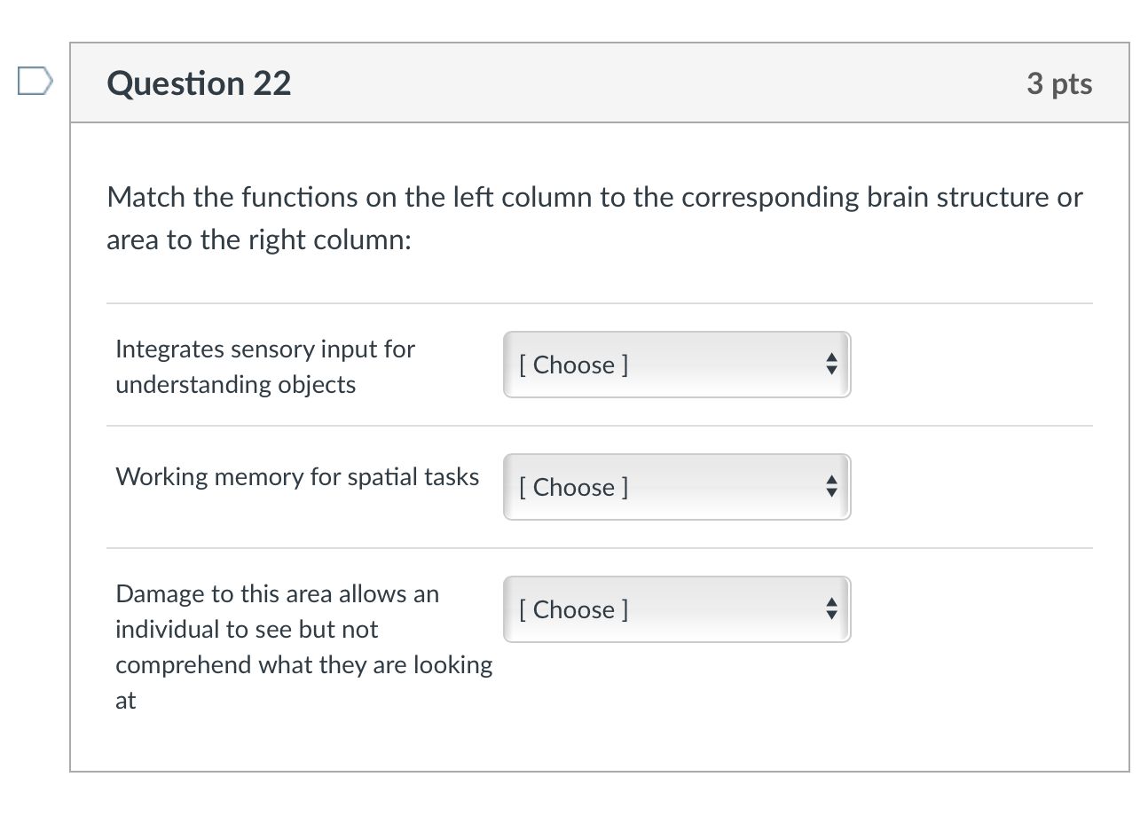 Solved Match the functions on the left column to the | Chegg.com
