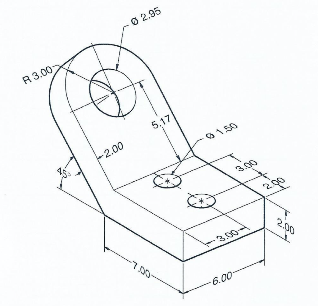 Solved Using Instruments Or Cad, Sketch Or Draw The Nec- 