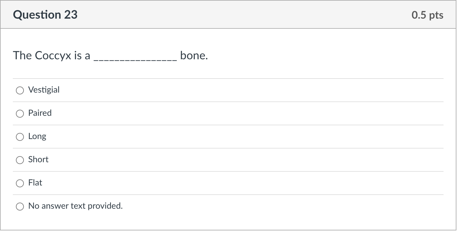 Solved Name the feature that is highlighted Manubrium | Chegg.com