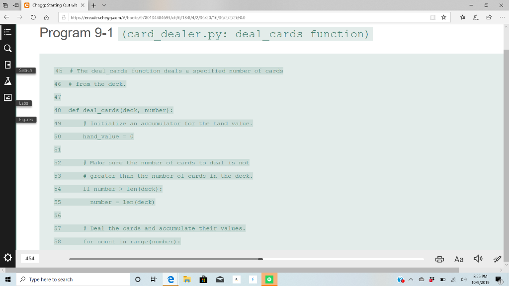 chapter 9 programming exercise #9 Design and write | Chegg.com