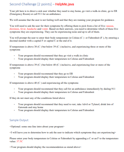 Solved First Challenge [2 points] – FiveNumbers.java Write a | Chegg.com