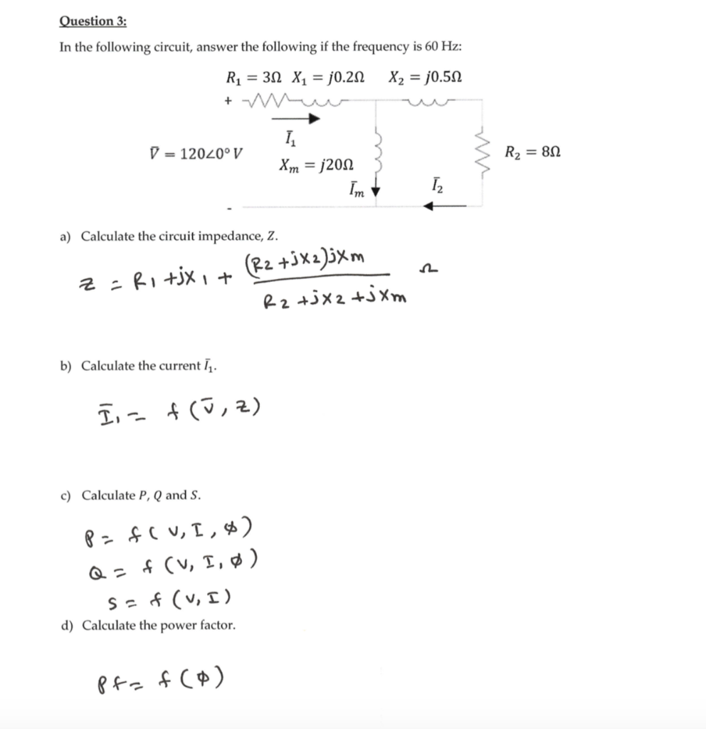 Solved Question 3 In The Following Circuit Answer The F Chegg Com Solved Question 3 In The Following Circuit Answer The F Chegg Com