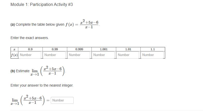 Solved Module 1: Participation Activity #3 2 +50-6 (a) | Chegg.com