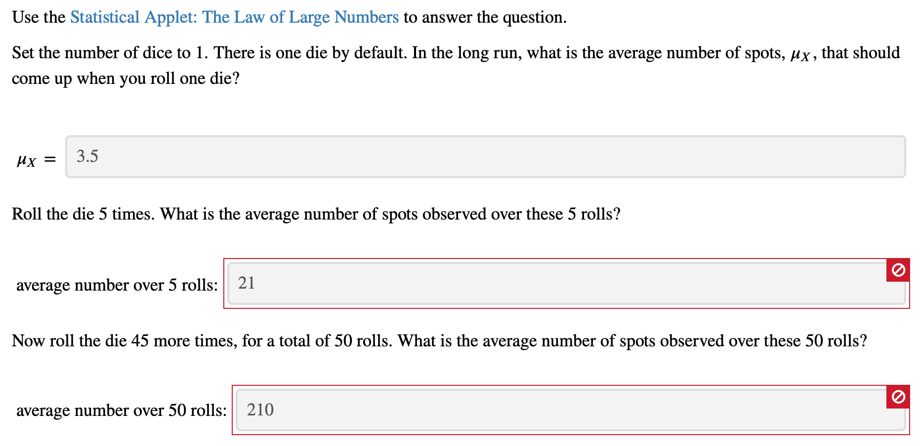 Solved Use The Statistical Applet: Statistical Significance | Chegg.com