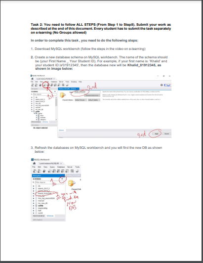 Task 2: You need to follow ALL STEPS (From Step 1 to | Chegg.com
