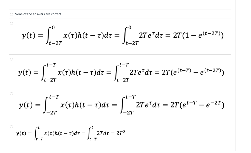 Solved +h(t) X(t) 21 -Т 0 t -27 -T T 2T -27 -т от 2T Figure | Chegg.com