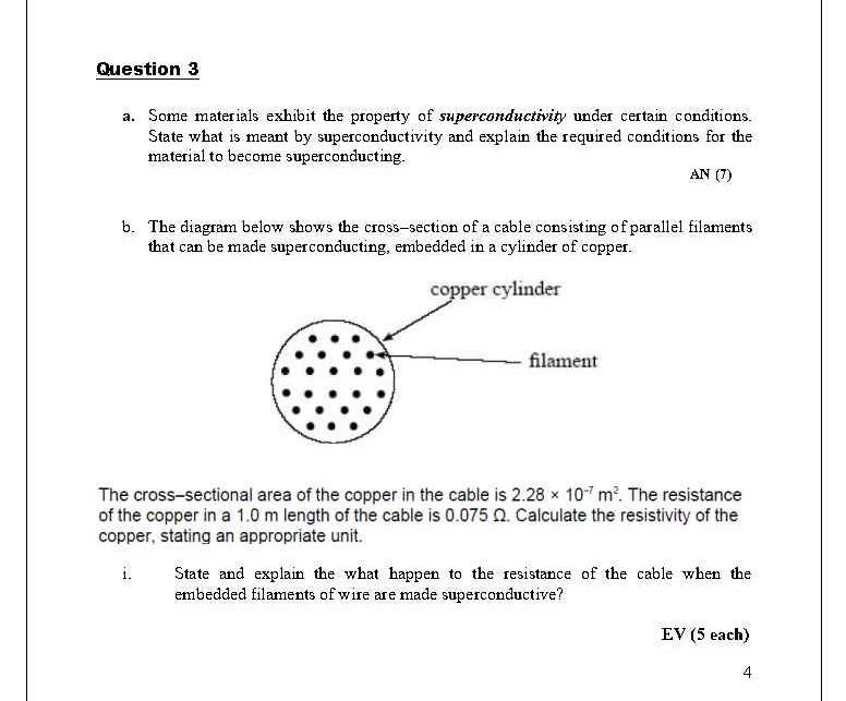 Solved Question 3 a. Some materials exhibit the property of 