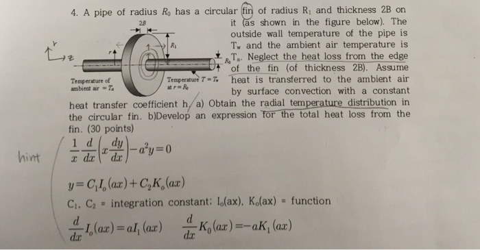 Solved 1. The temperature distribution across a wall 1 m | Chegg.com