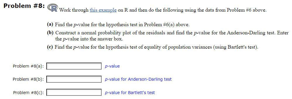 Solved !!!Important!!!: Please use R to solve | Chegg.com
