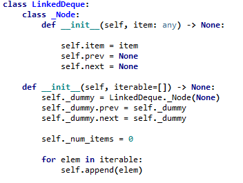 Solved def_insert_before(self, node: 'LinkedDeque._Node', x: | Chegg.com