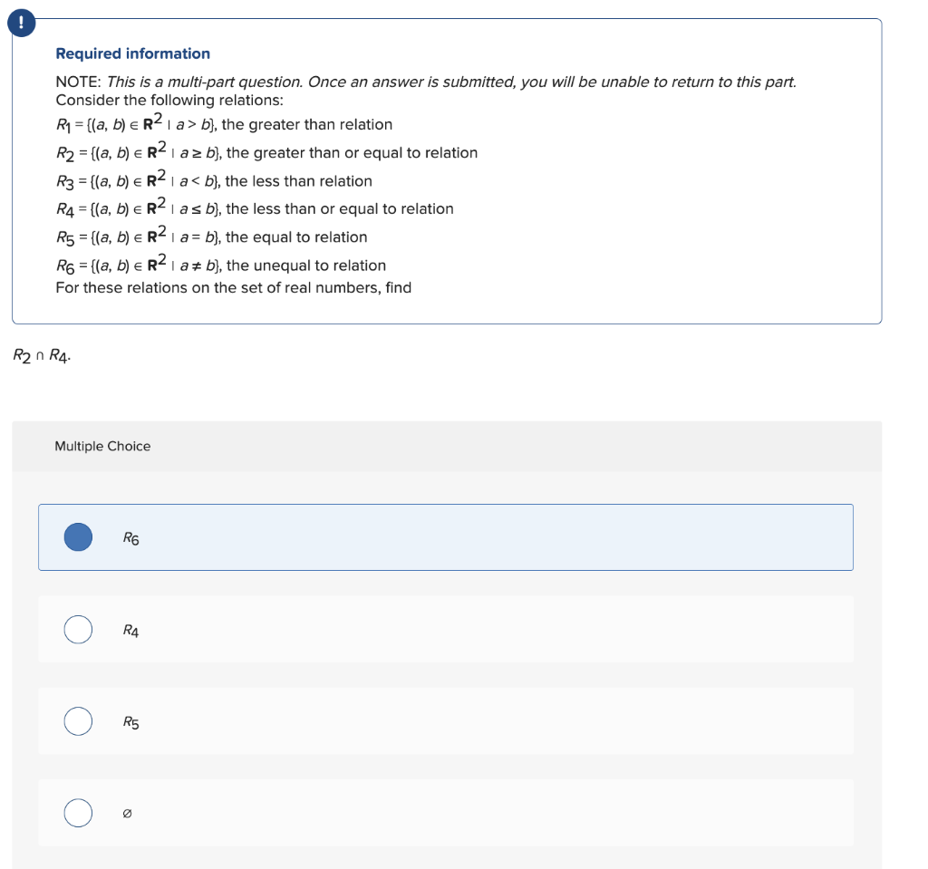 Solved Required information NOTE: This is a multi-part | Chegg.com