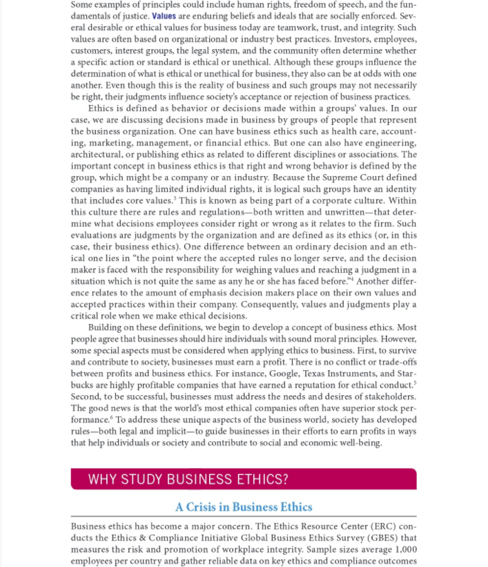why study business ethics