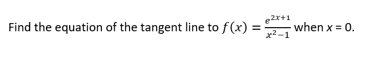 Solved Find the equation of the tangent line to | Chegg.com