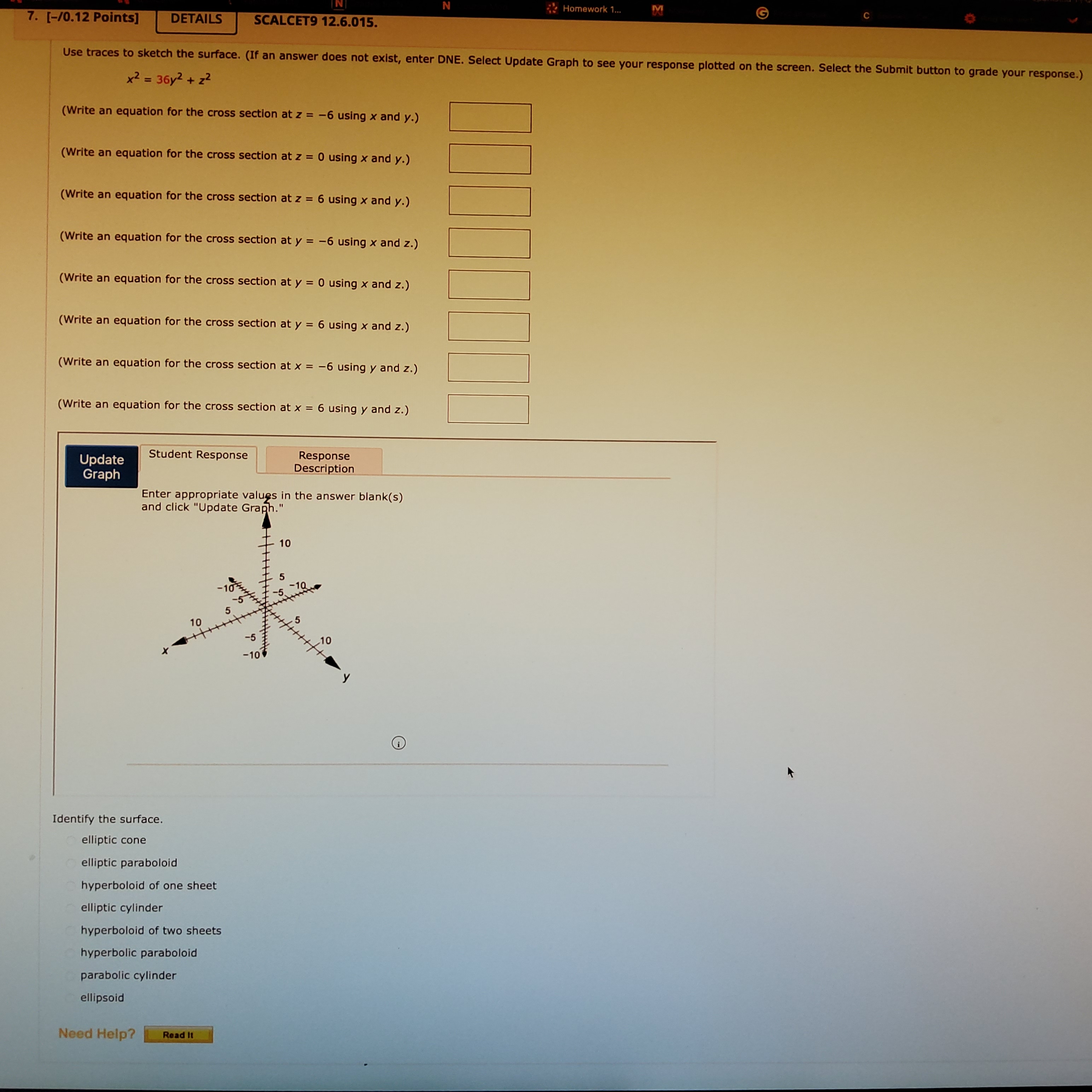 solved-x2-36y2-z2-write-an-equation-for-the-cross-section-chegg