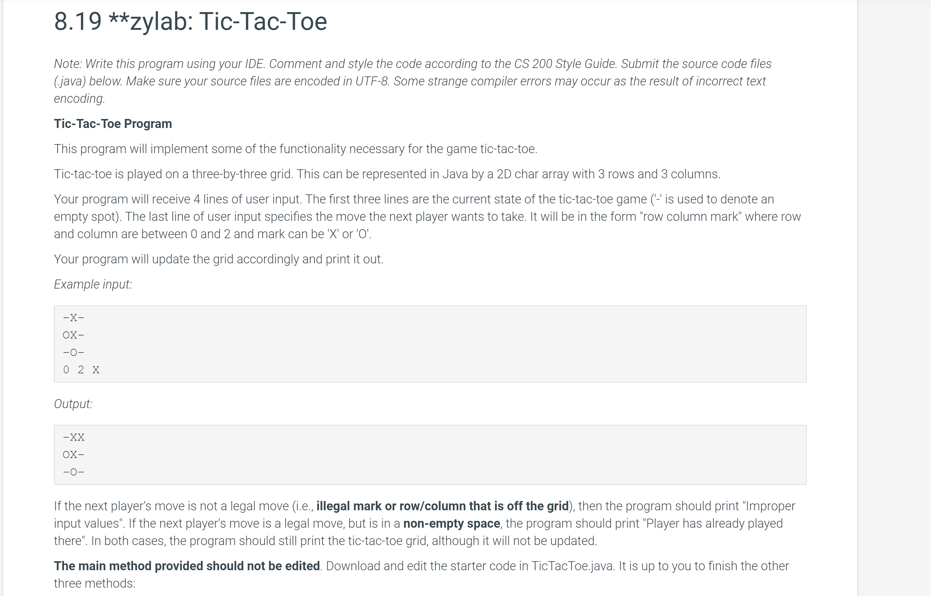 Note: Write this program using your IDE. Comment and | Chegg.com