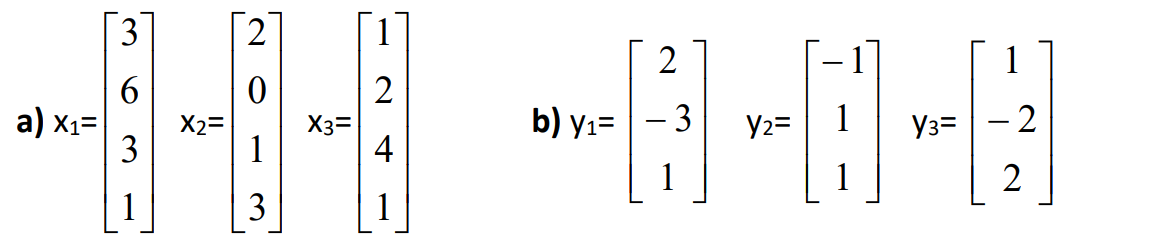 Using the Gram matrix, examine whether the | Chegg.com