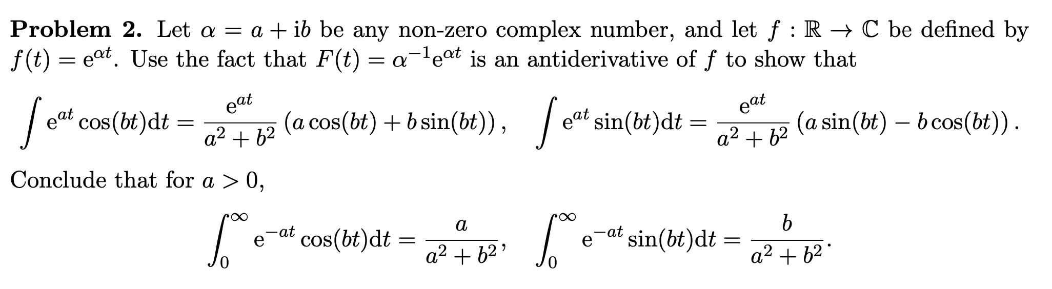 solved-problem-2-let-a-a-ib-be-any-non-zero-complex-chegg