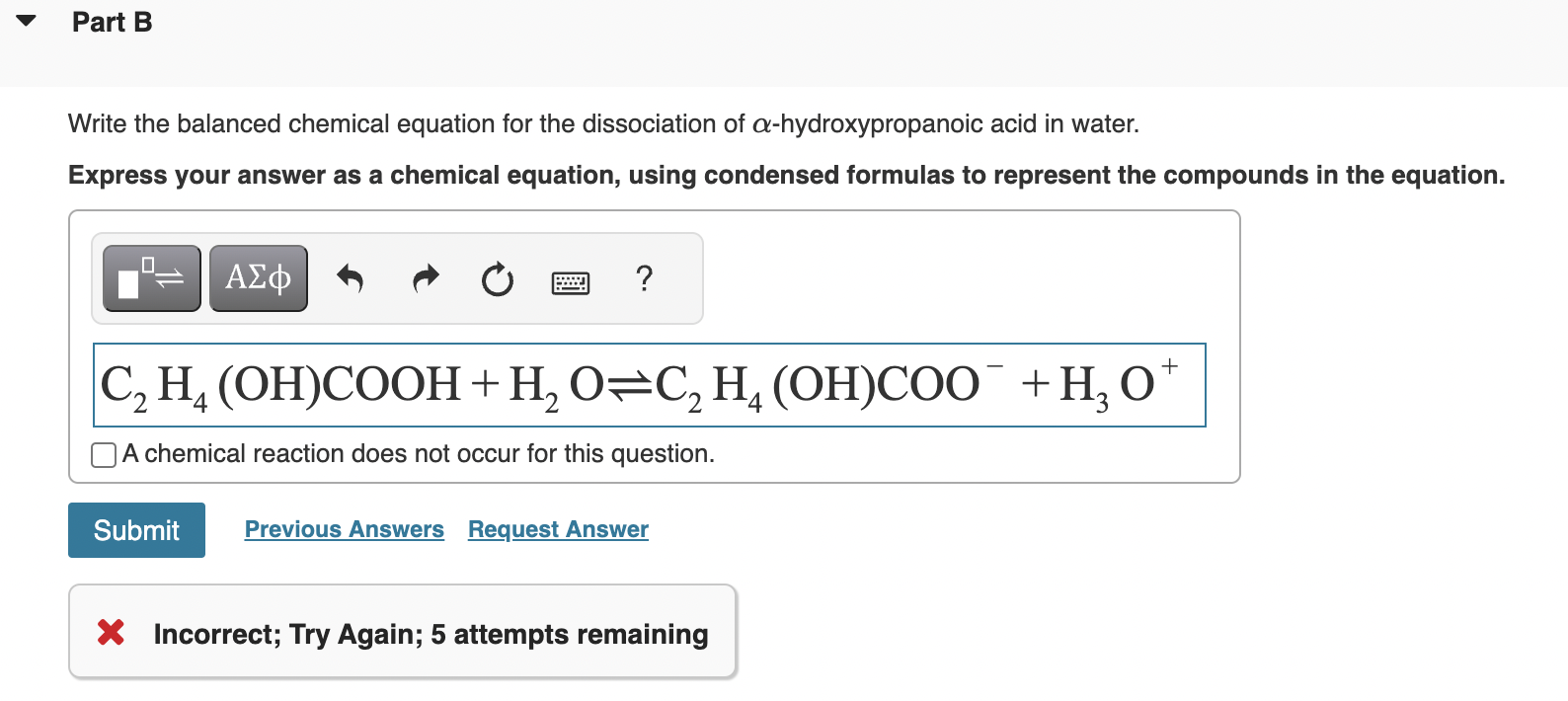 Solved Write The Balanced Chemical Equation For The 8921