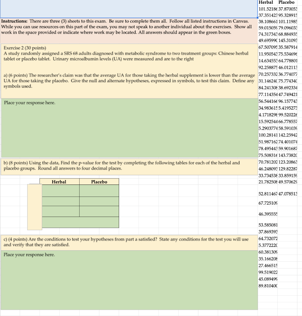 Solved Instructions: There are three (3) sheets to this | Chegg.com