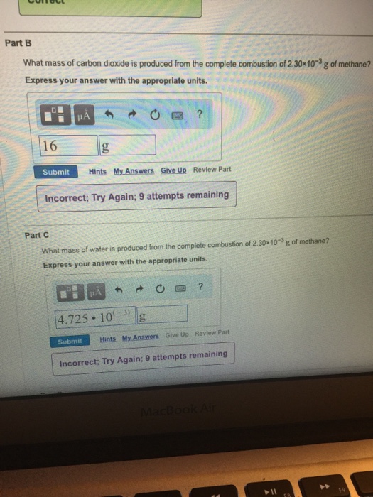 Solved What mass of carbon dioxide is produced from the | Chegg.com