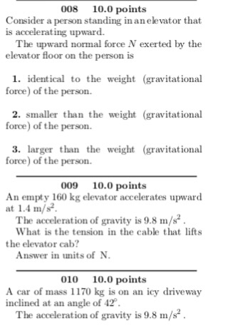Solved 008 10.0 points Consider a person standing in | Chegg.com