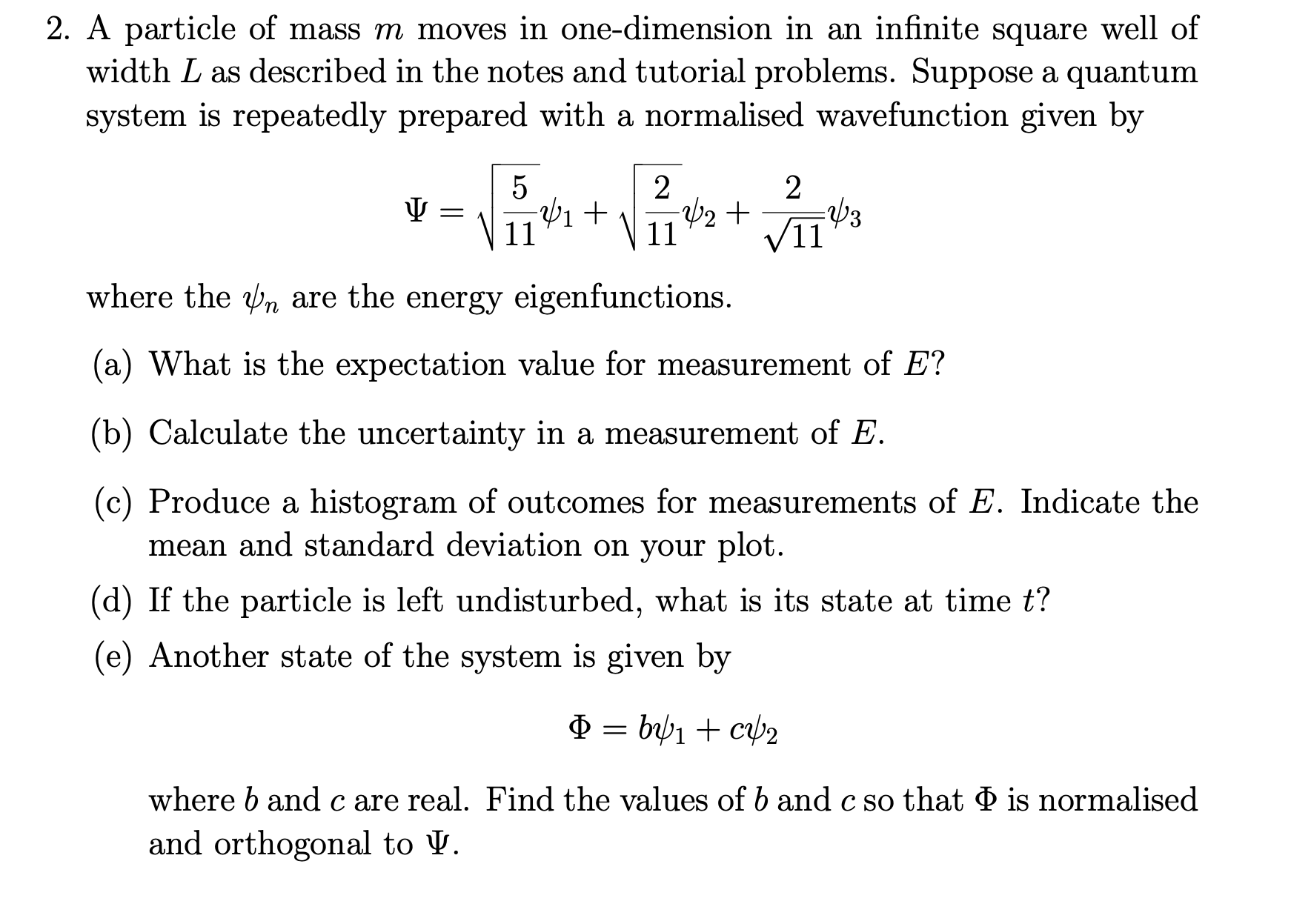 Solved A particle of mass m moves in one-dimension in an | Chegg.com