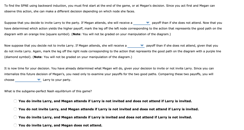 Solved 6. Backward induction and subgame-perfect Nash | Chegg.com
