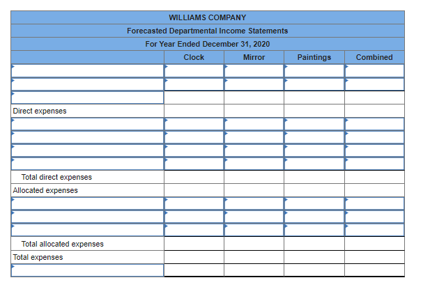 Solved Willams Company began operations in January 2019 with | Chegg.com