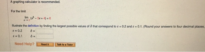 Solved Use the given graph of f to find a number δ such that | Chegg.com