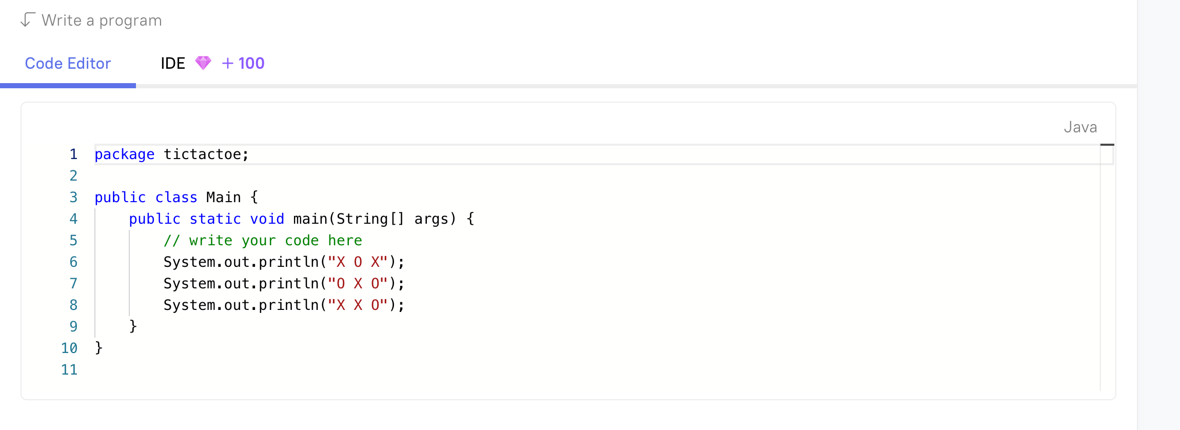 Solved Simple Solution in Java. 1.read a string with | Chegg.com
