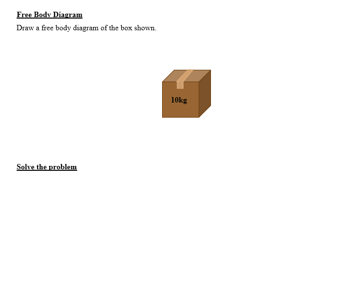 Solved Question A Box Has Several Forces Applied To It F Chegg Com