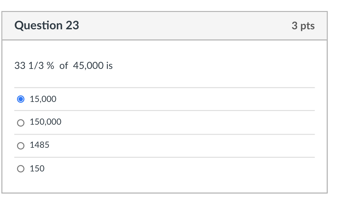 33 of 150 000