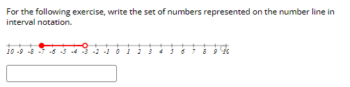 Solved For the following exercise, write the set of numbers | Chegg.com