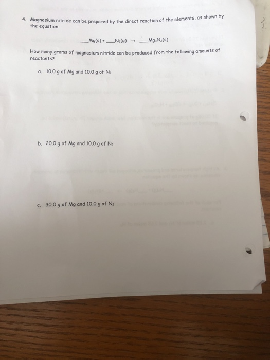 What Is the Formula Mass of Magnesium Nitride