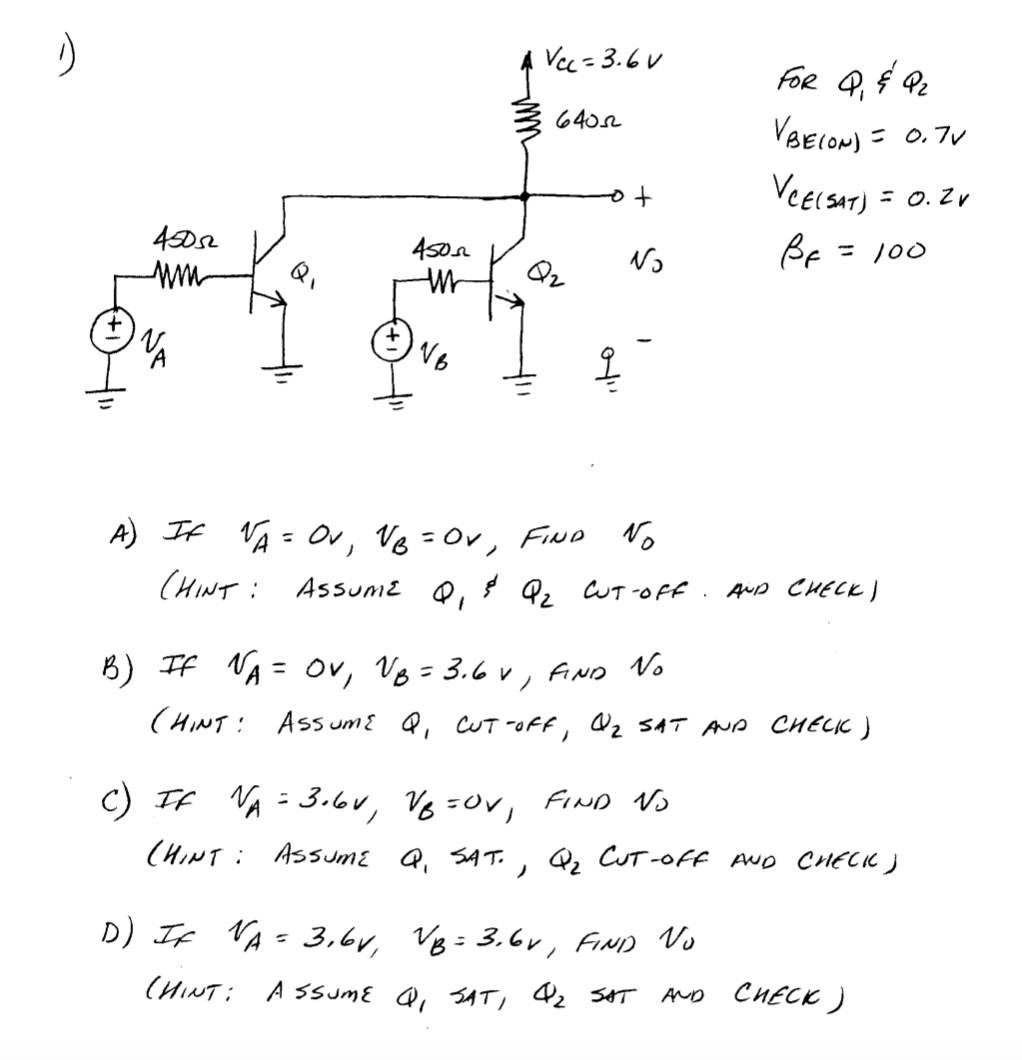 Solved A Vec 3 6v 3 6400 For Q Q2 V Belon 0 70 Vee Chegg Com