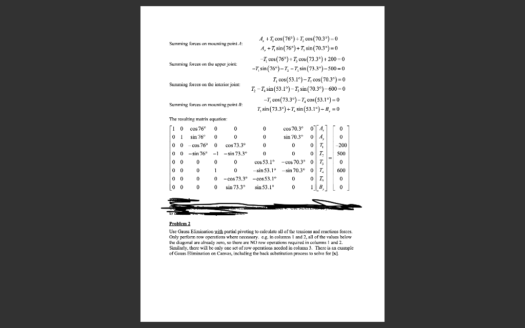 EMAE 250 - Computers in Engineering Homework #7 - | Chegg.com